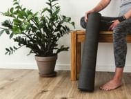 Corpse pose helps in relaxing your muscles. (Image via Unsplash / Louise Vildmark)